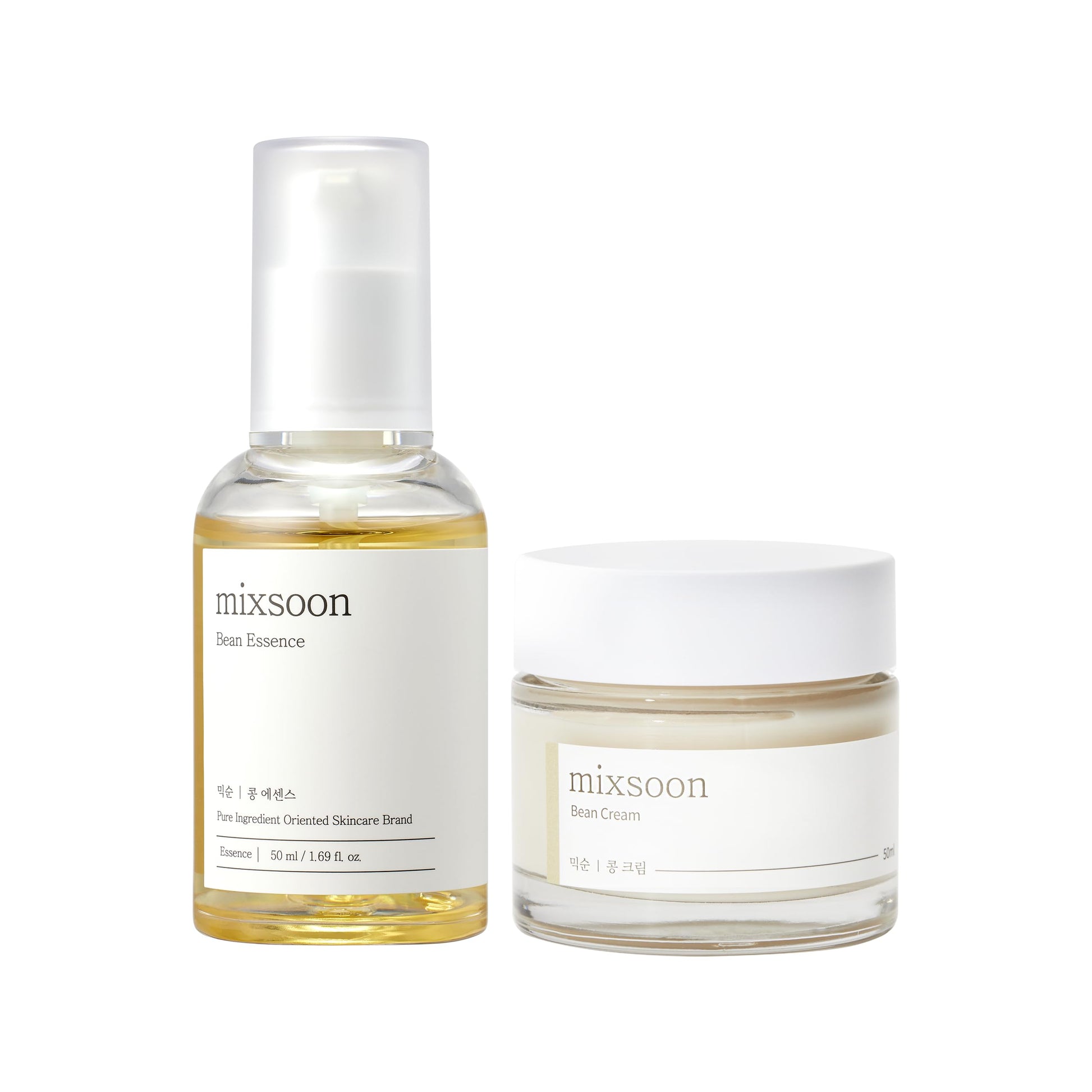mixsoon Bean Glass Skin Duo Set Bean Essence 50ml + Bean Cream 50ml