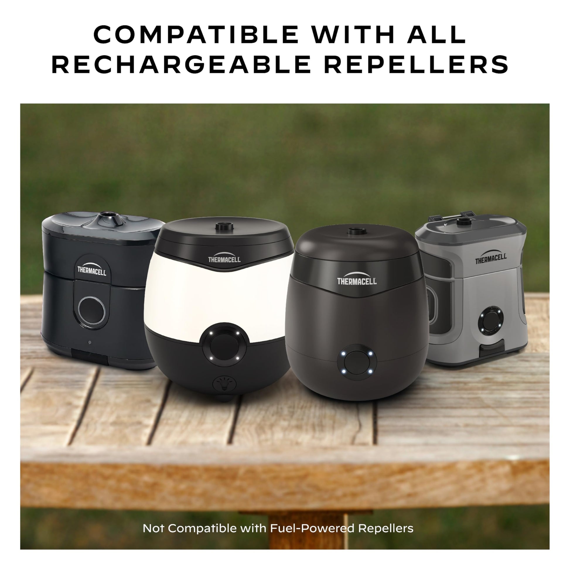 Thermacell Mosquito Rechargeable Repeller Refills; Compatible with Thermacell E-Series & Radius Only; 20 Foot Mosquito Protection Zone; Bug Spray Alternative; Scent Free; No Candle or Flame