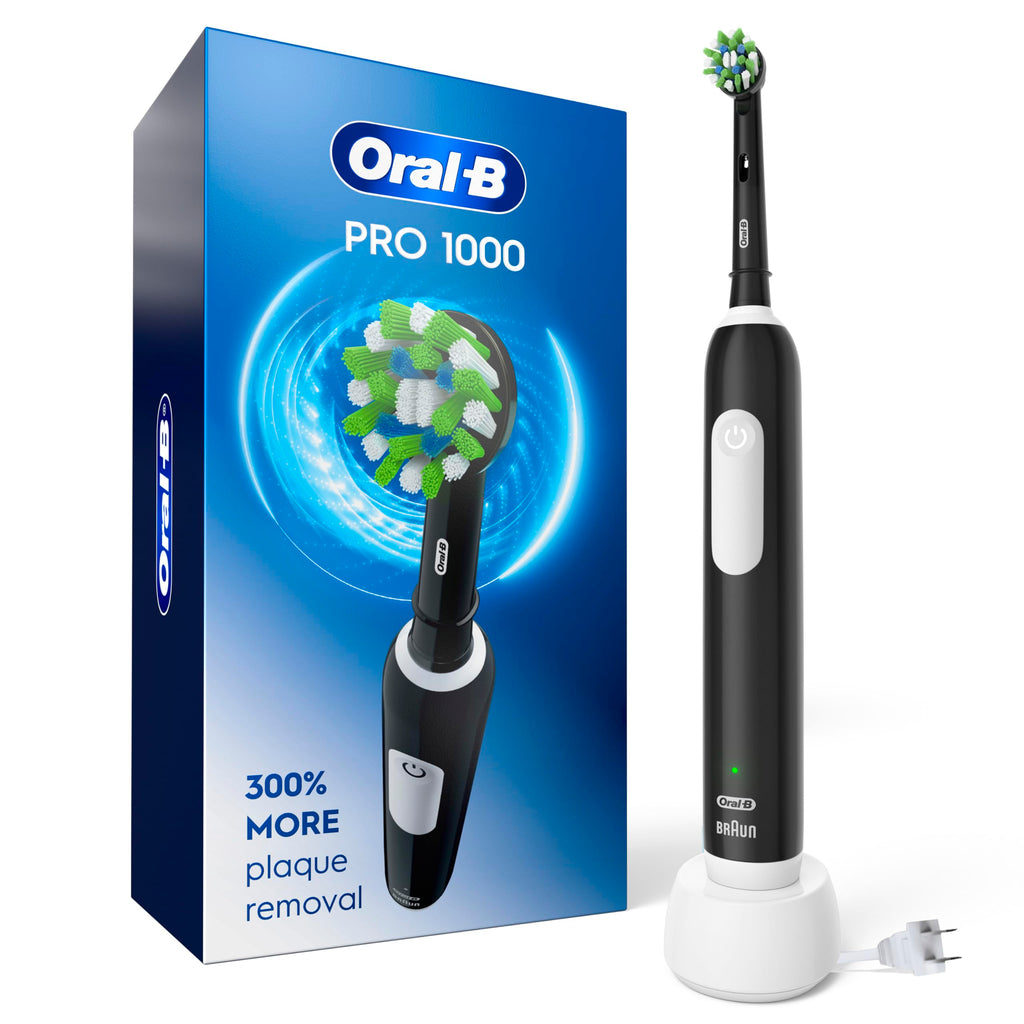 Oral-B Pro 500 Electric Toothbrush with (1) Brush Head, Rechargeable, Black